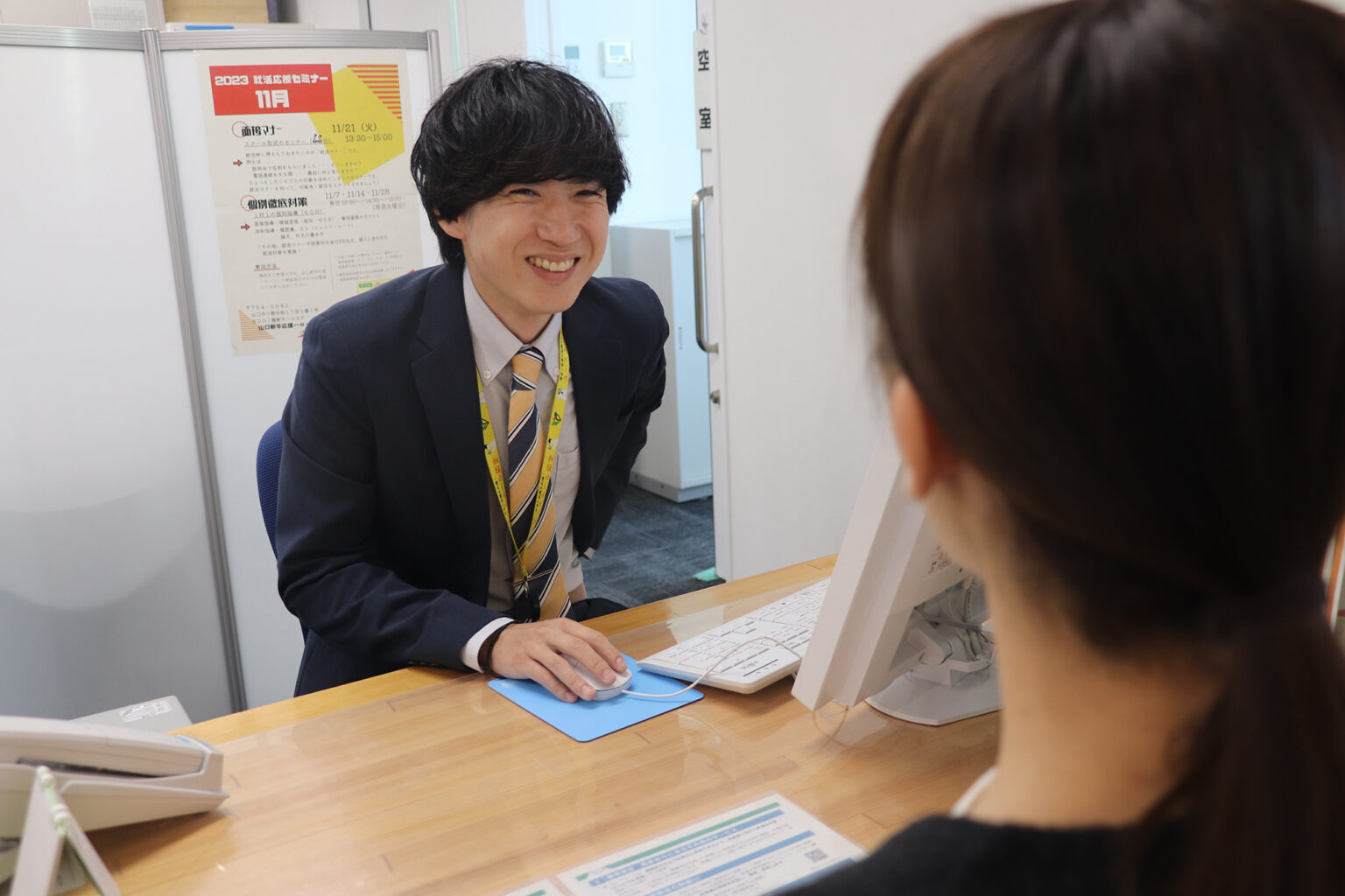 インタビュー写真