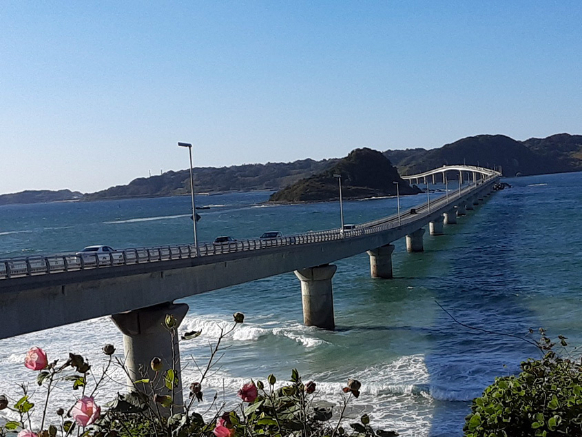 角島大橋の写真