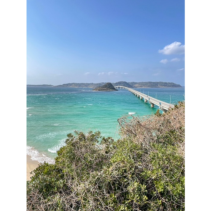 角島大橋の写真