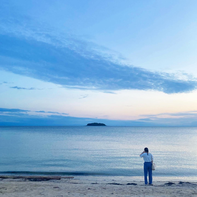 尻川海水浴場の写真