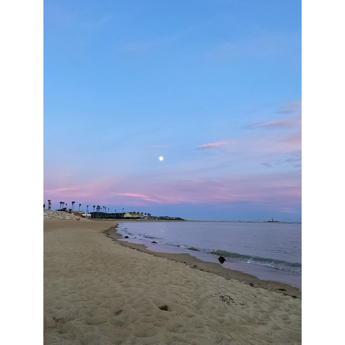 きららビーチ焼野の砂浜の写真