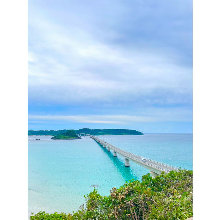 角島大橋の写真