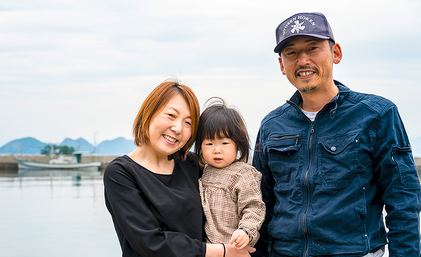 香月さんご家族の写真