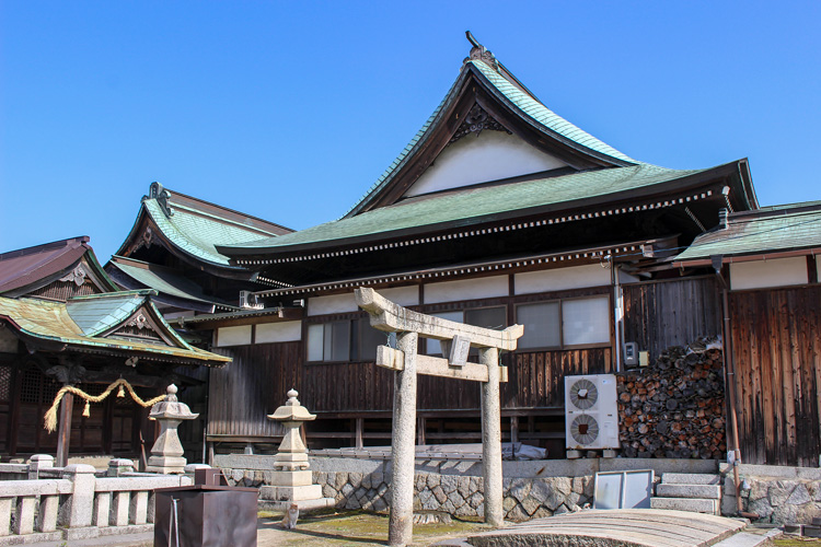 下松市中市にある妙見宮鷲頭寺