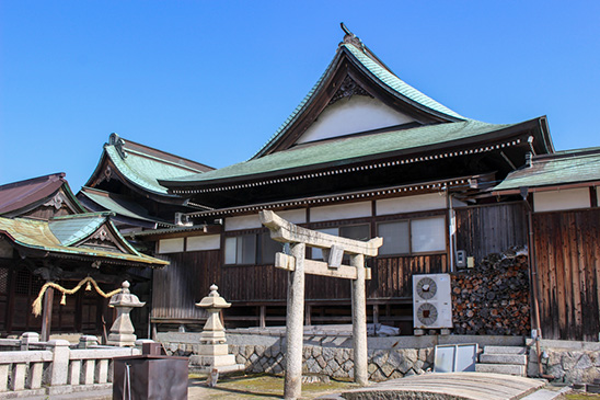 下松市中市にある妙見宮鷲頭寺