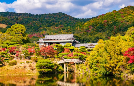 毛利氏庭園・毛利博物館