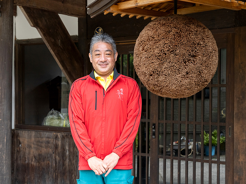 代表取締役社長4代目蔵元杜氏澄川宜史さんの写真