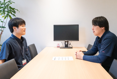 世間話を楽しむ様子