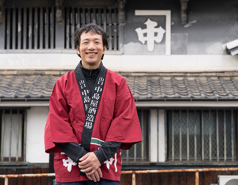 株式会社 中島屋酒造場 代表取締役 中村 信博の写真
